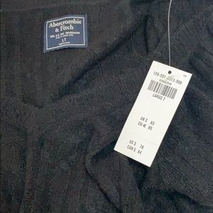 Abercrombie wrap ribbed dress Large TALL